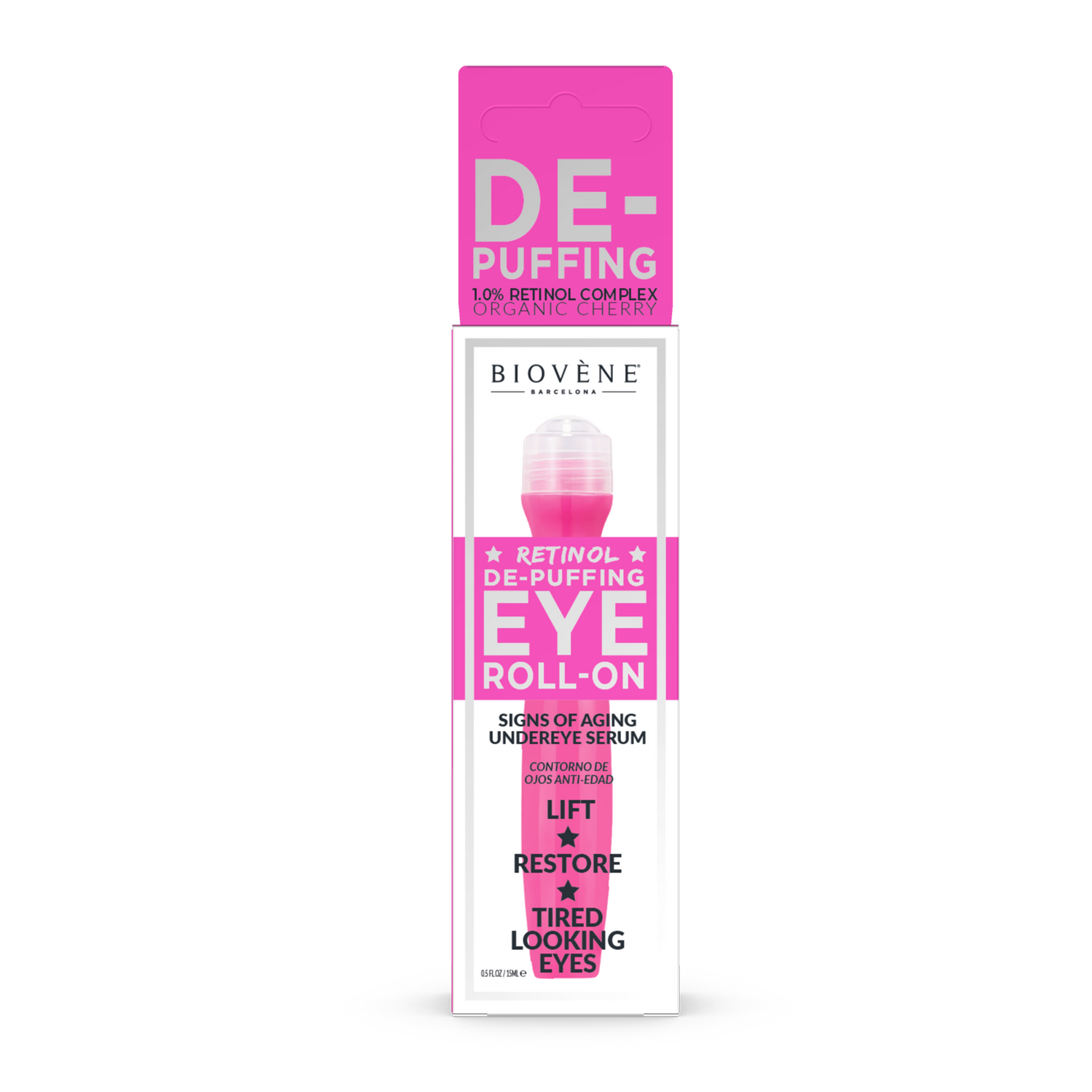 DE-PUFFING Signs of Aging 1% Retinol + Organic Cherry Eye Concentrate