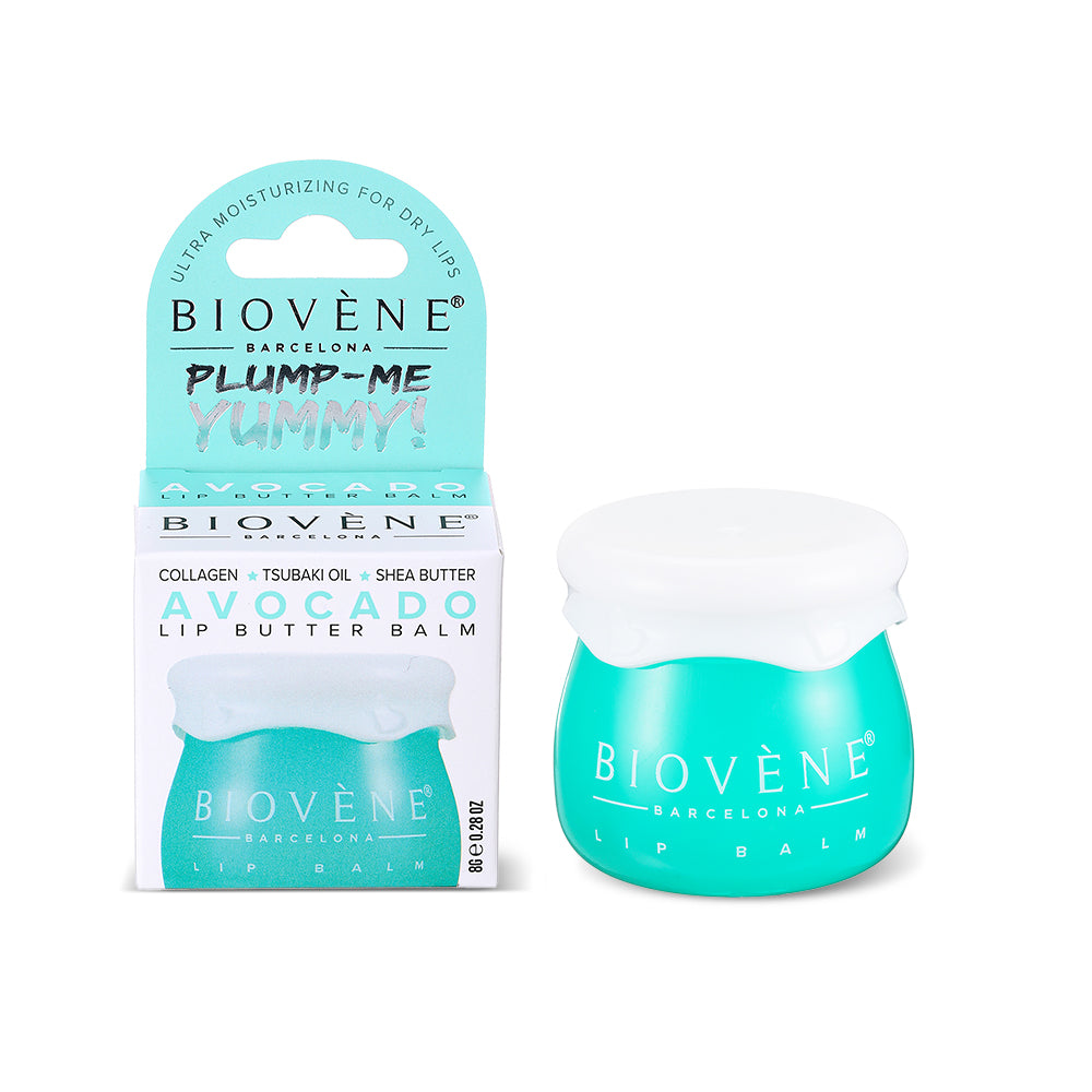 AVOCADO+COLLAGEN Lip Butter Balm Plump-Me Yummy! Ultra Moisturizing for Dry & Chapped Lips