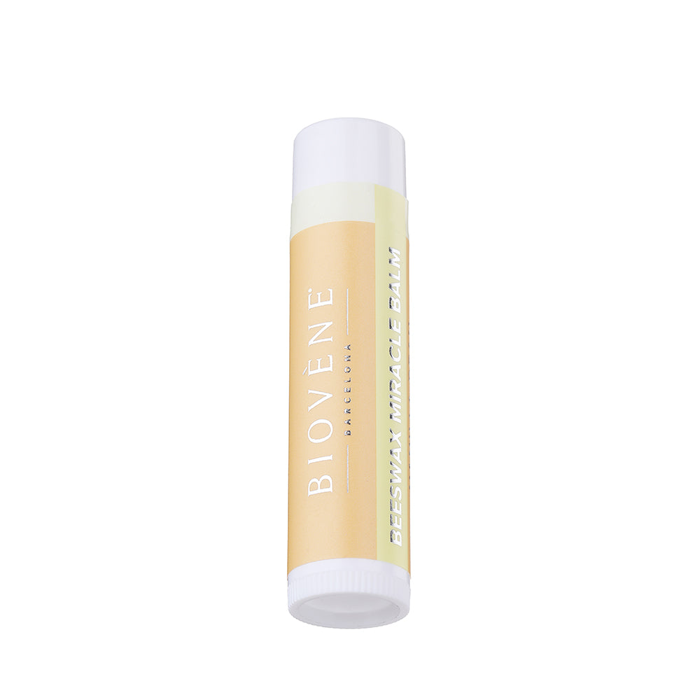 BEESWAX VANILLA BEAN Extra-Moisturizing Miracle Lip Balm for Dryness, Cracking & Chapping, 4 pack