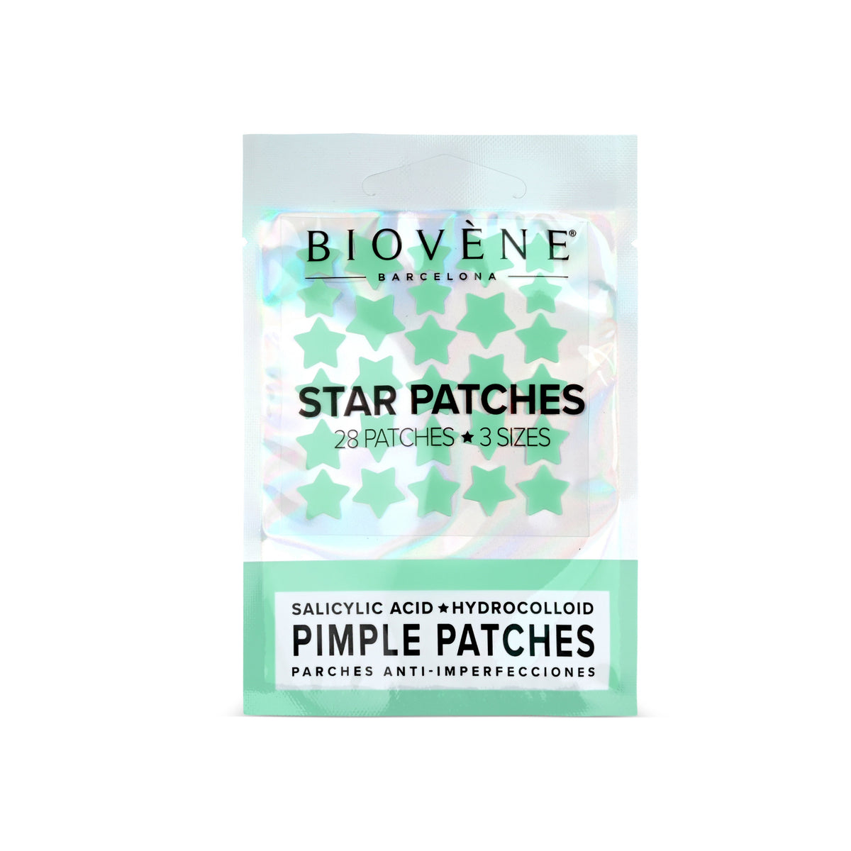 STAR PATCHES Green Pimple Patches - Anti-Blemish Stars, 28 patches