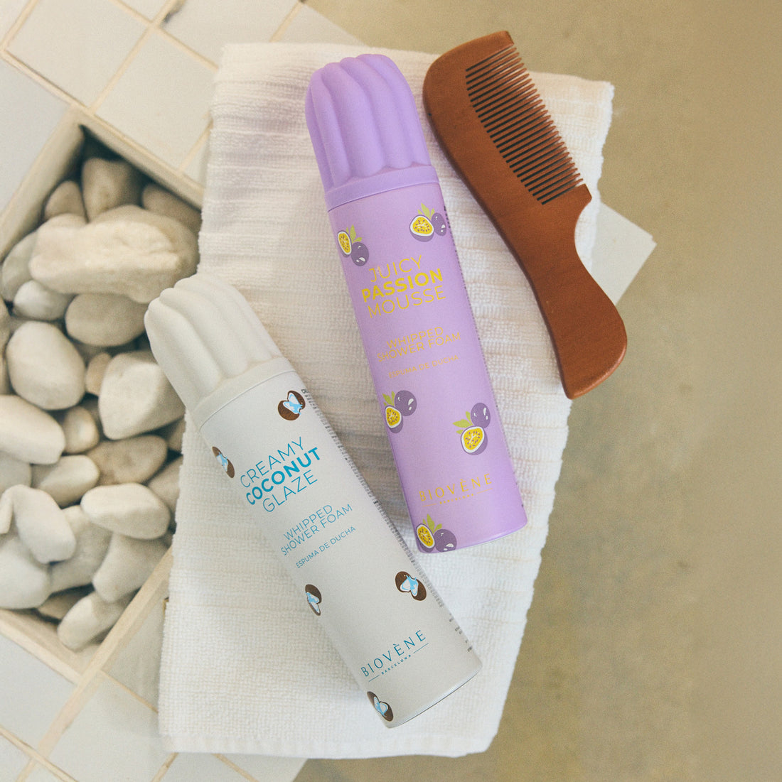 CREAMY COCONUT GLAZE Whipped Shower Foam