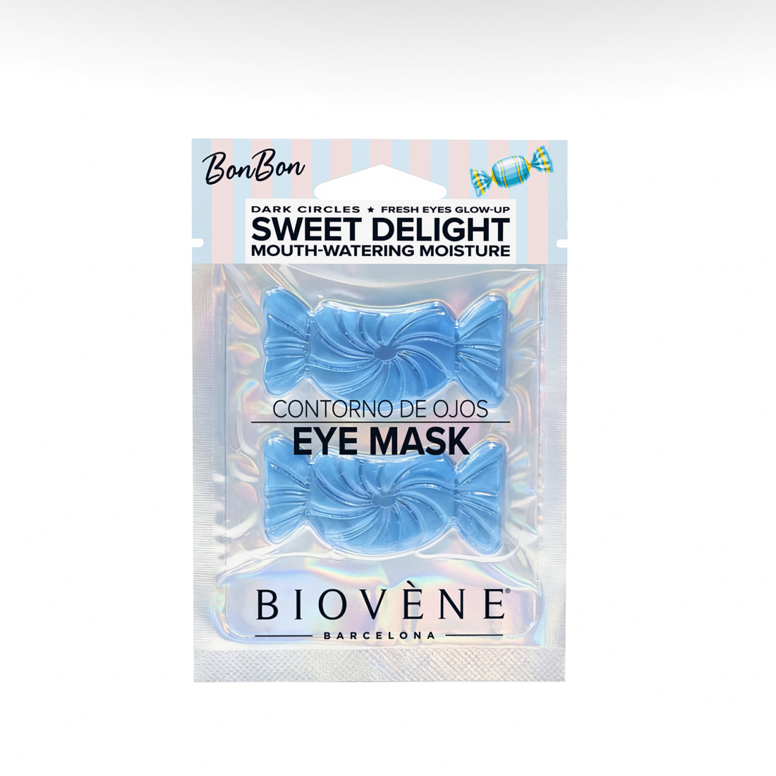 SWEET DELIGHT Mouth-Watering Moisture! Eye Pad Mask for Dark Circles and Eye Contour Puffiness