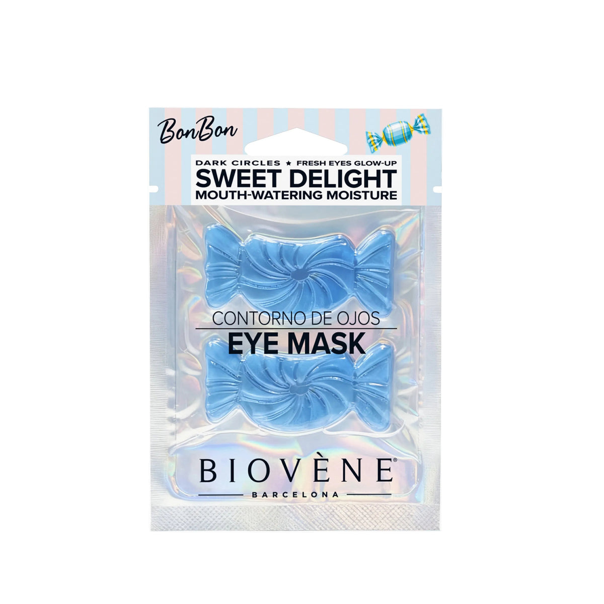 SWEET DELIGHT Mouth-Watering Moisture! Eye Pad Mask for Dark Circles and Eye Contour Puffiness