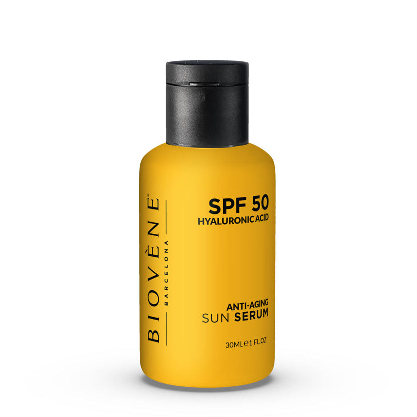 HYALURONIC Anti-Aging SPF 50 Moisturizing Sun Serum High Protection, Organic Coconut