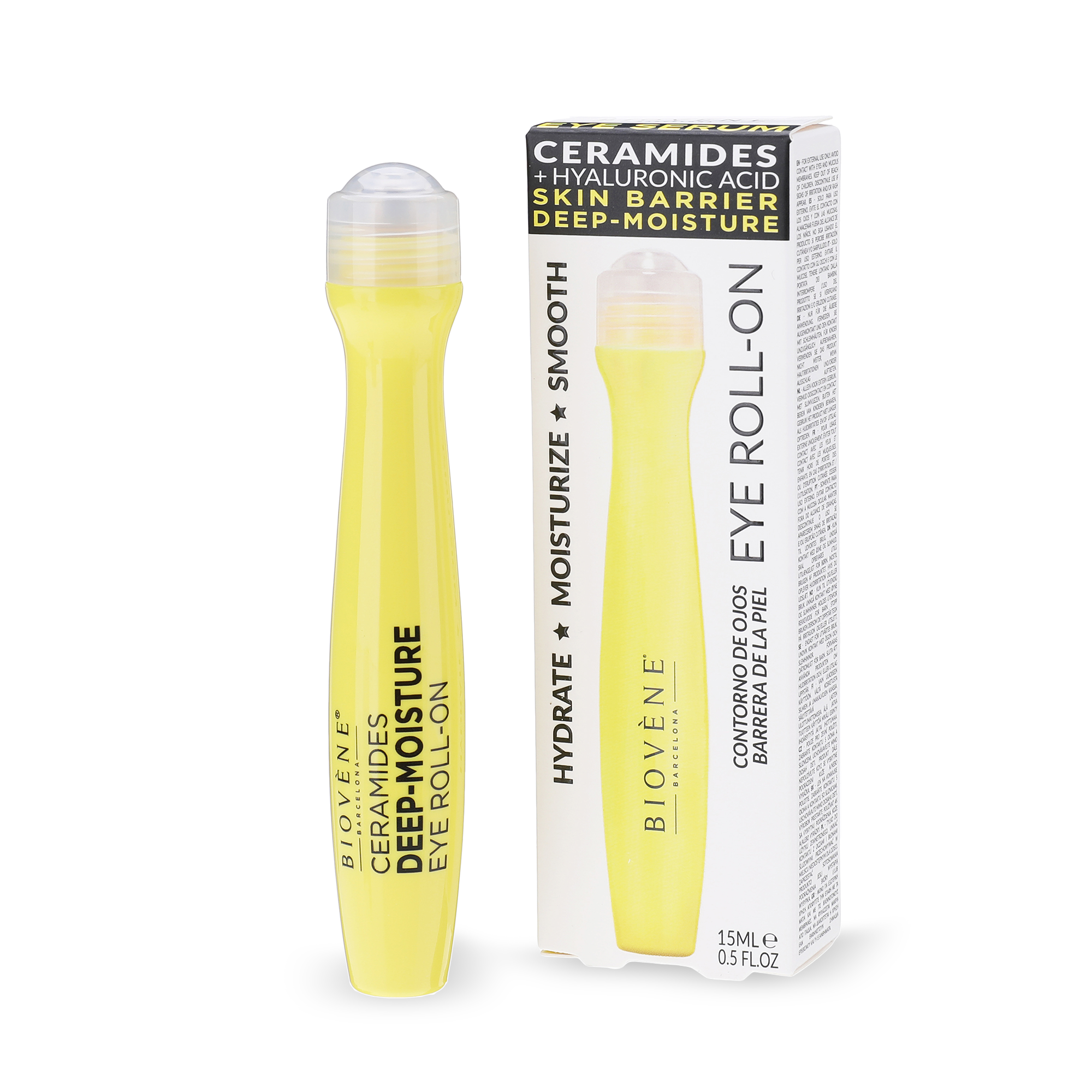 CERAMIDES DEEP-MOISTURE Barrier-Boosting Eye Roller with Moisturizing Hyaluronic Acid &amp; Ceramides