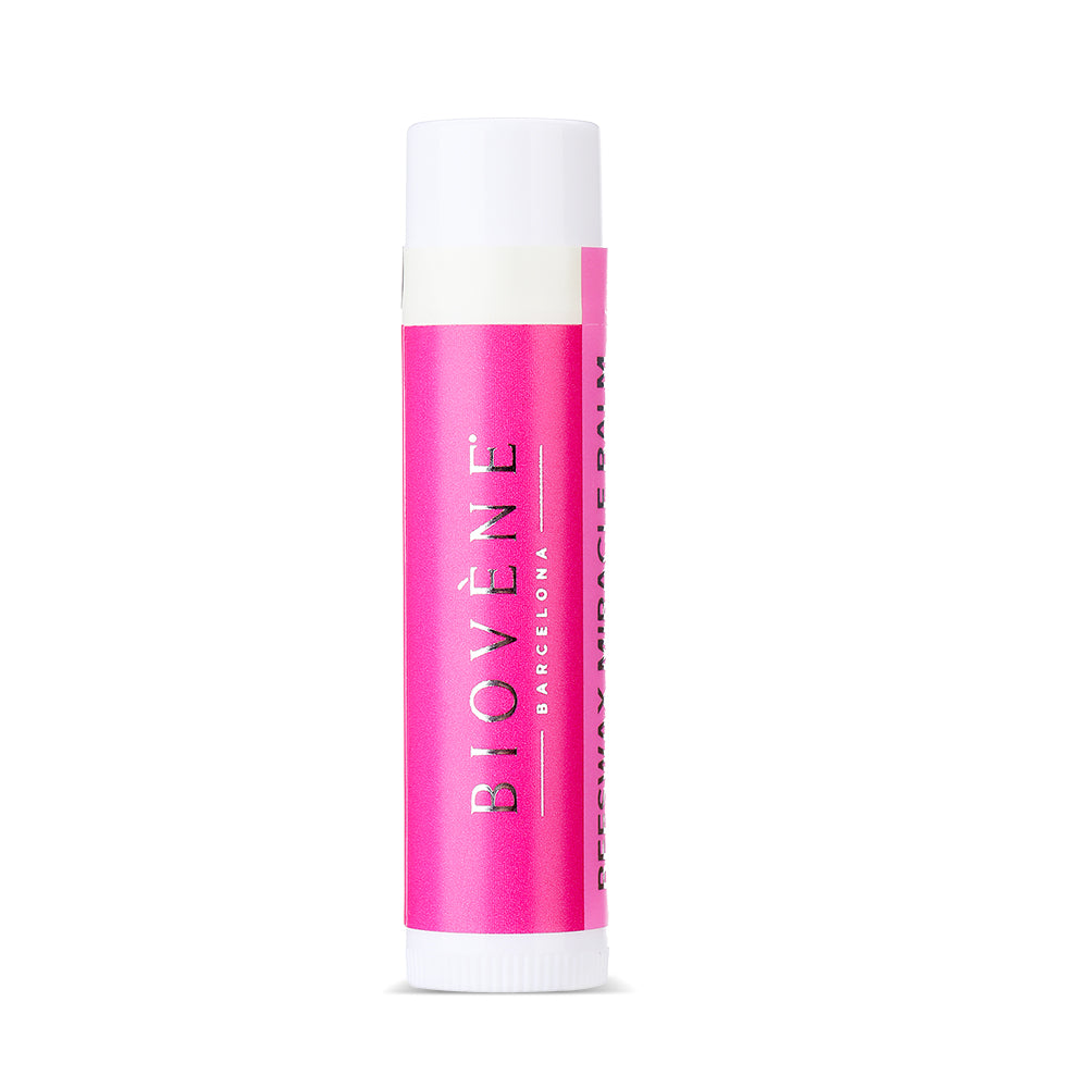 BEESWAX STRAWBERRY Extra-Moisturizing Miracle Lip Balm for Dryness, Cracking &amp; Chapping, 4 pack