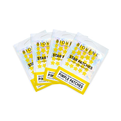 STAR PATCHES Yellow Pimple Patches - Anti-Blemish Stars, 28 patches