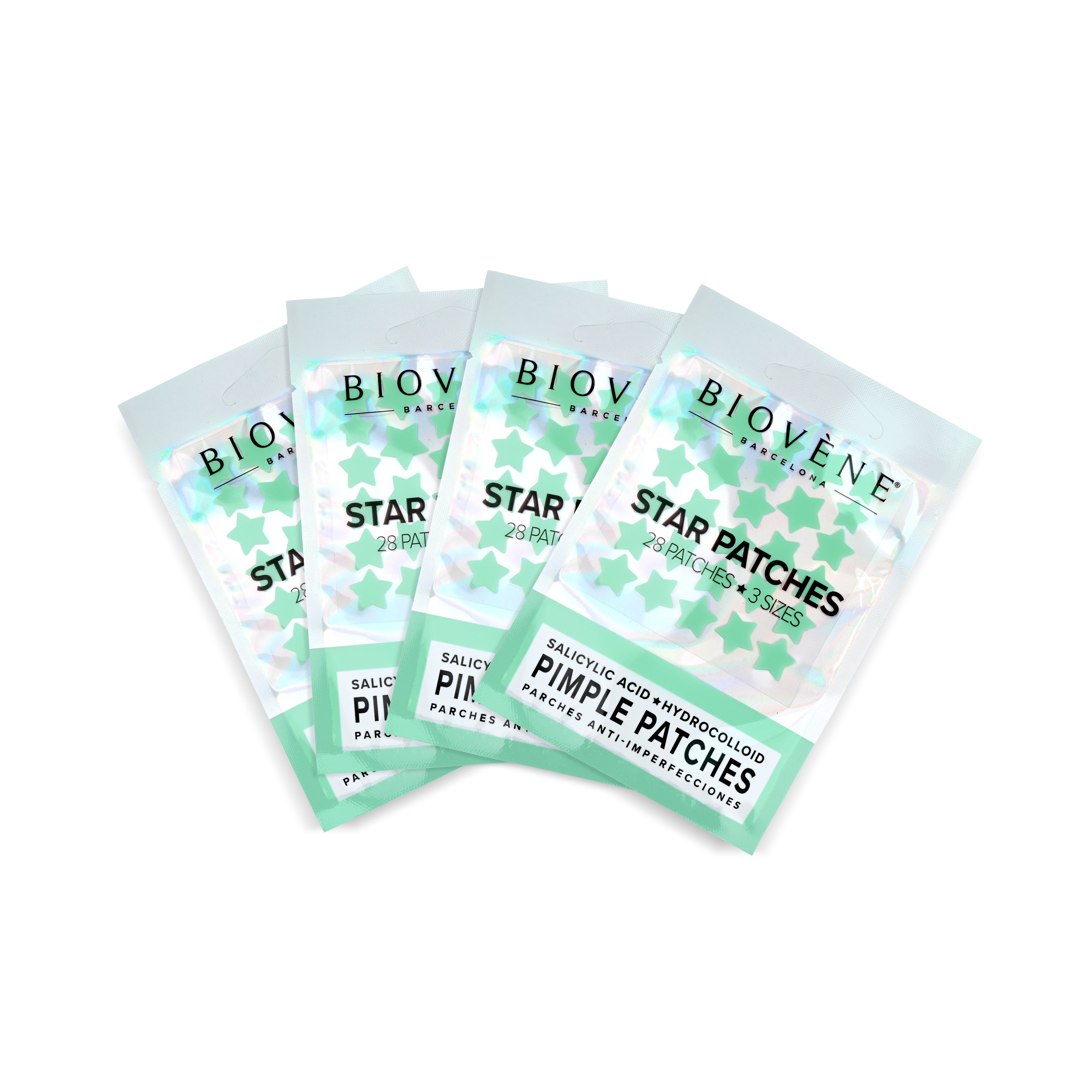 STAR PATCHES Green Pimple Patches - Anti-Blemish Stars, 28 patches