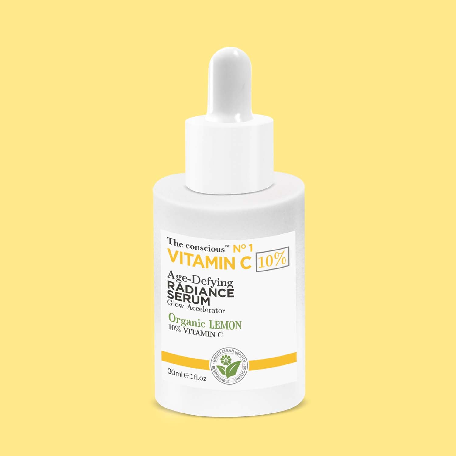 The conscious™ Vitamin C Age-Defying Radiance Serum Organic Lemon